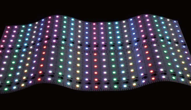 Flexible LED Sheet - RGBW-image