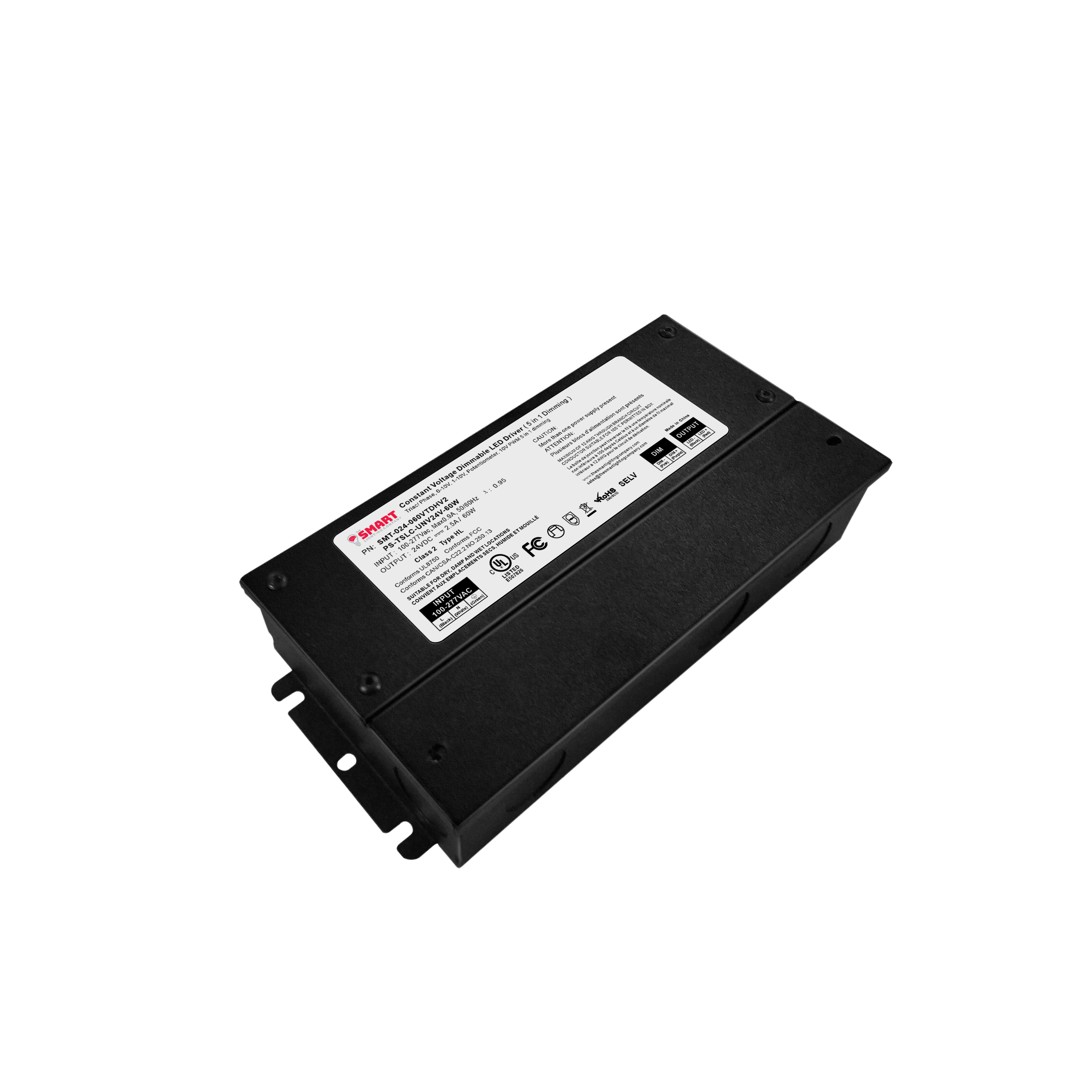 60W, 24v Dimmable Driver-image