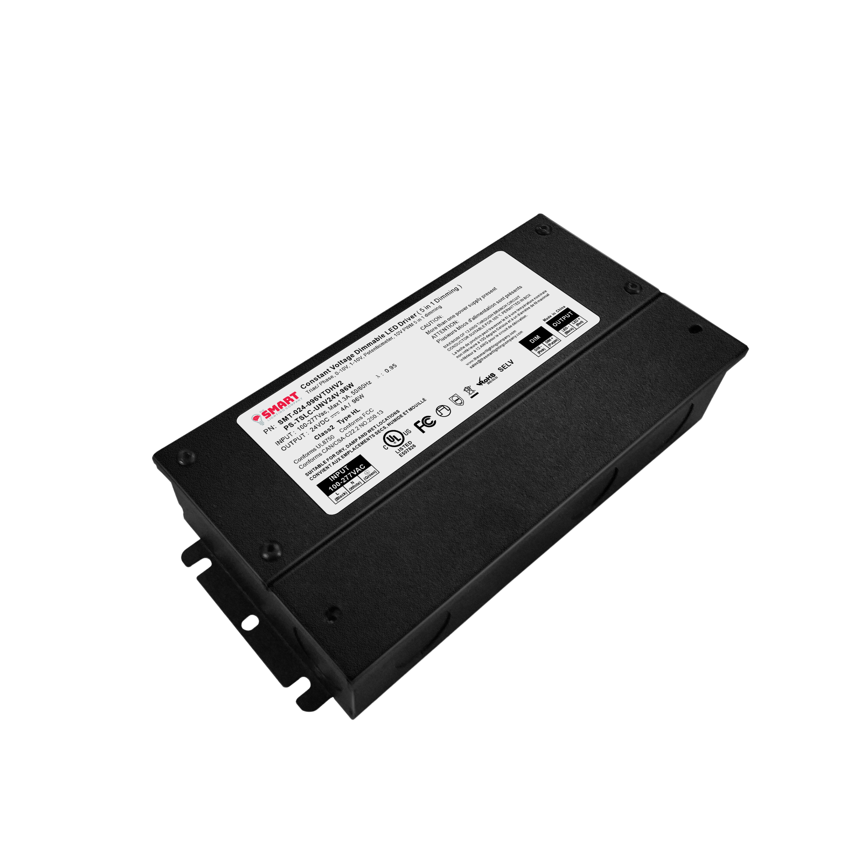 96W, 24v Dimmable Driver-image